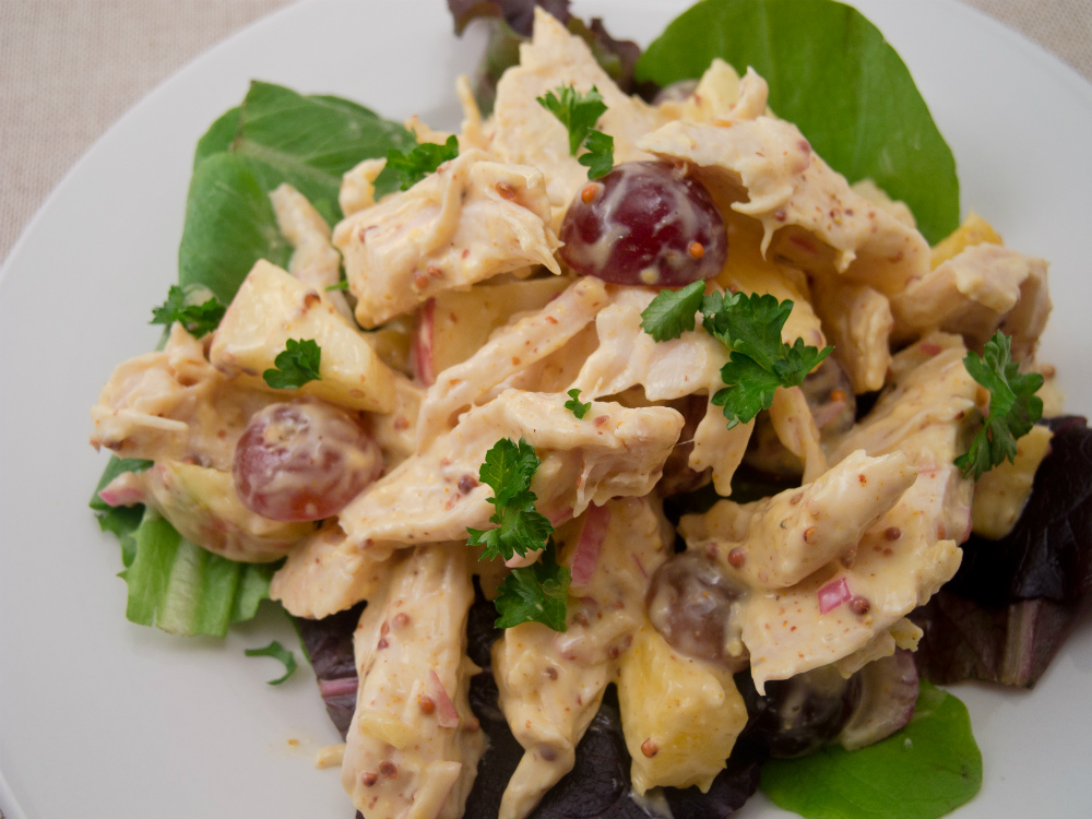 Pineapple Curry Chicken Salad; and How I Develop New Recipes - Hungry